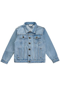 The New Flow unisex denim jacket - Blue Denim